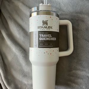 Stanley Adventure 40oz Stainless Steel Quencher Tumbler - White Terrazzo